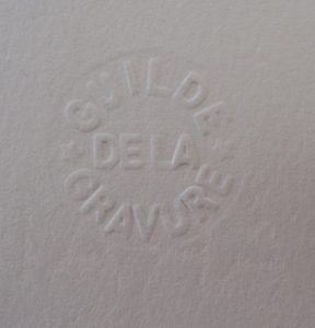 Engraving Guild Blind-stamp LL Blind stamp